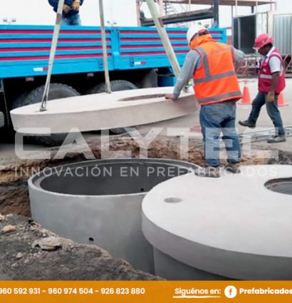 Buzones de alcantarillado prefabricados de concreto