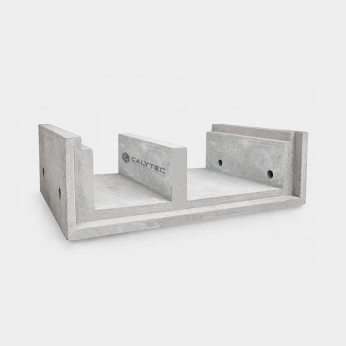 canaleta de concreto